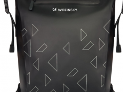 Wozinsky Bicycle Backpack 2in1 - Αδιάβροχο Σακίδιο Πλάτης / Τσάντα Σχάρας Ποδηλάτου με Ανακλαστήρες Φωτός - 23L - Black (WBB31BK)